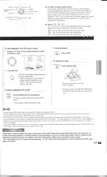 Предварительный просмотр 17 страницы Toshiba SD-9000 Owner'S Manual