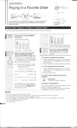 Предварительный просмотр 24 страницы Toshiba SD-9000 Owner'S Manual