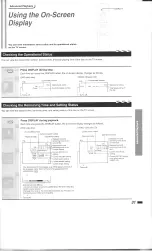 Предварительный просмотр 31 страницы Toshiba SD-9000 Owner'S Manual