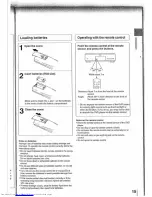 Preview for 18 page of Toshiba SD-9500E Owner'S Manual