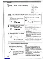 Preview for 34 page of Toshiba SD-9500E Owner'S Manual