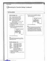 Preview for 64 page of Toshiba SD-9500E Owner'S Manual