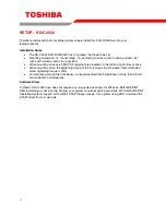 Preview for 5 page of Toshiba SD-C2502 User Manual