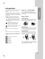 Preview for 5 page of Toshiba SD-C67HT Owner'S Manual