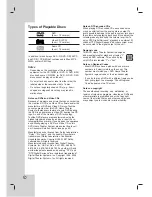 Preview for 6 page of Toshiba SD-C67HT Owner'S Manual