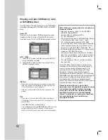 Preview for 30 page of Toshiba SD-C67HT Owner'S Manual