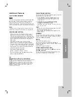 Preview for 35 page of Toshiba SD-C67HT Owner'S Manual