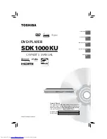 Toshiba SD-K1000 Owner'S Manual preview