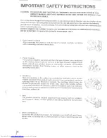 Предварительный просмотр 4 страницы Toshiba SD-K350Y Owner'S Manual