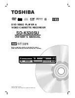 Preview for 1 page of Toshiba SD-K530 Owner'S Manual