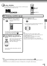 Preview for 40 page of Toshiba SD-K710 Owner'S Manual