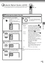 Preview for 45 page of Toshiba SD-K710 Owner'S Manual