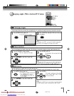 Preview for 25 page of Toshiba SD-K740SU Owner'S Manual