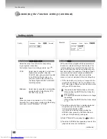 Preview for 60 page of Toshiba SD-K741 Owner'S Manual