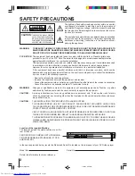 Предварительный просмотр 2 страницы Toshiba SD-K750 Owner'S Manual