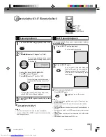 Предварительный просмотр 23 страницы Toshiba SD-K750 Owner'S Manual