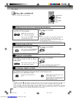 Preview for 20 page of Toshiba SD-K750SU Owner'S Manual