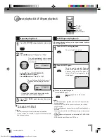 Preview for 23 page of Toshiba SD-K750SU Owner'S Manual