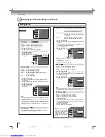 Preview for 34 page of Toshiba SD-K760SC Owner'S Manual