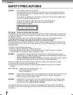 Предварительный просмотр 2 страницы Toshiba SD-KP19 Owner'S Manual