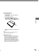 Предварительный просмотр 61 страницы Toshiba SD-KP19 Owner'S Manual