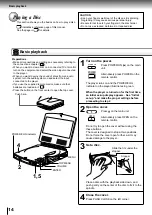 Предварительный просмотр 14 страницы Toshiba SD-P1000 Owner'S Manual