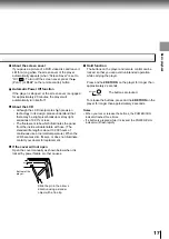 Предварительный просмотр 17 страницы Toshiba SD-P1000 Owner'S Manual