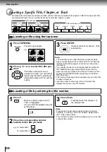 Предварительный просмотр 20 страницы Toshiba SD-P1000 Owner'S Manual