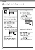 Предварительный просмотр 35 страницы Toshiba SD-P1000 Owner'S Manual