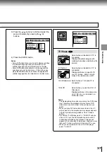 Предварительный просмотр 36 страницы Toshiba SD-P1000 Owner'S Manual