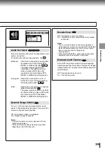 Предварительный просмотр 38 страницы Toshiba SD-P1000 Owner'S Manual