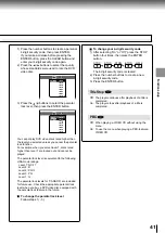 Предварительный просмотр 40 страницы Toshiba SD-P1000 Owner'S Manual