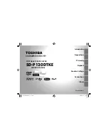 Toshiba SD-P120DTKE Owner'S Manual preview