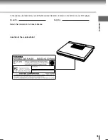 Предварительный просмотр 3 страницы Toshiba SD-P1400 Owner'S Manual