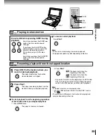 Предварительный просмотр 23 страницы Toshiba SD-P1400 Owner'S Manual