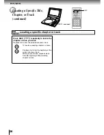 Предварительный просмотр 26 страницы Toshiba SD-P1400 Owner'S Manual