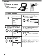 Предварительный просмотр 46 страницы Toshiba SD-P1400 Owner'S Manual