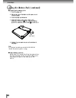 Предварительный просмотр 62 страницы Toshiba SD-P1400 Owner'S Manual