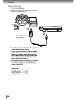 Предварительный просмотр 64 страницы Toshiba SD-P1400 Owner'S Manual