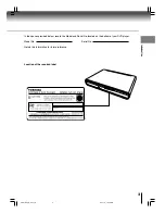 Предварительный просмотр 3 страницы Toshiba SD-P1600 Owner'S Manual