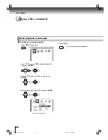 Предварительный просмотр 20 страницы Toshiba SD-P1600 Owner'S Manual