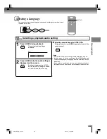 Предварительный просмотр 39 страницы Toshiba SD-P1600 Owner'S Manual