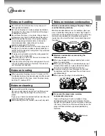 Preview for 7 page of Toshiba SD-P1880SE Owner'S Manual