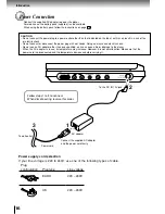 Preview for 16 page of Toshiba SD-P1880SE Owner'S Manual