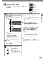 Preview for 33 page of Toshiba SD-P1880SE Owner'S Manual