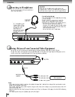 Preview for 56 page of Toshiba SD-P1880SE Owner'S Manual