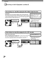 Preview for 58 page of Toshiba SD-P1880SE Owner'S Manual