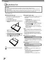 Preview for 60 page of Toshiba SD-P1880SE Owner'S Manual