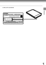 Предварительный просмотр 3 страницы Toshiba SD-P2600 Owner'S Manual