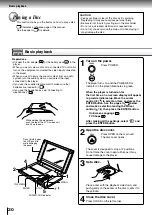 Предварительный просмотр 20 страницы Toshiba SD-P2600 Owner'S Manual